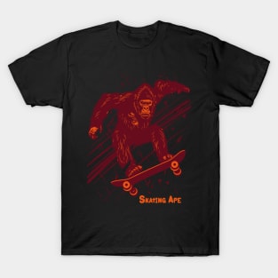 Ape Skating 92009 T-Shirt